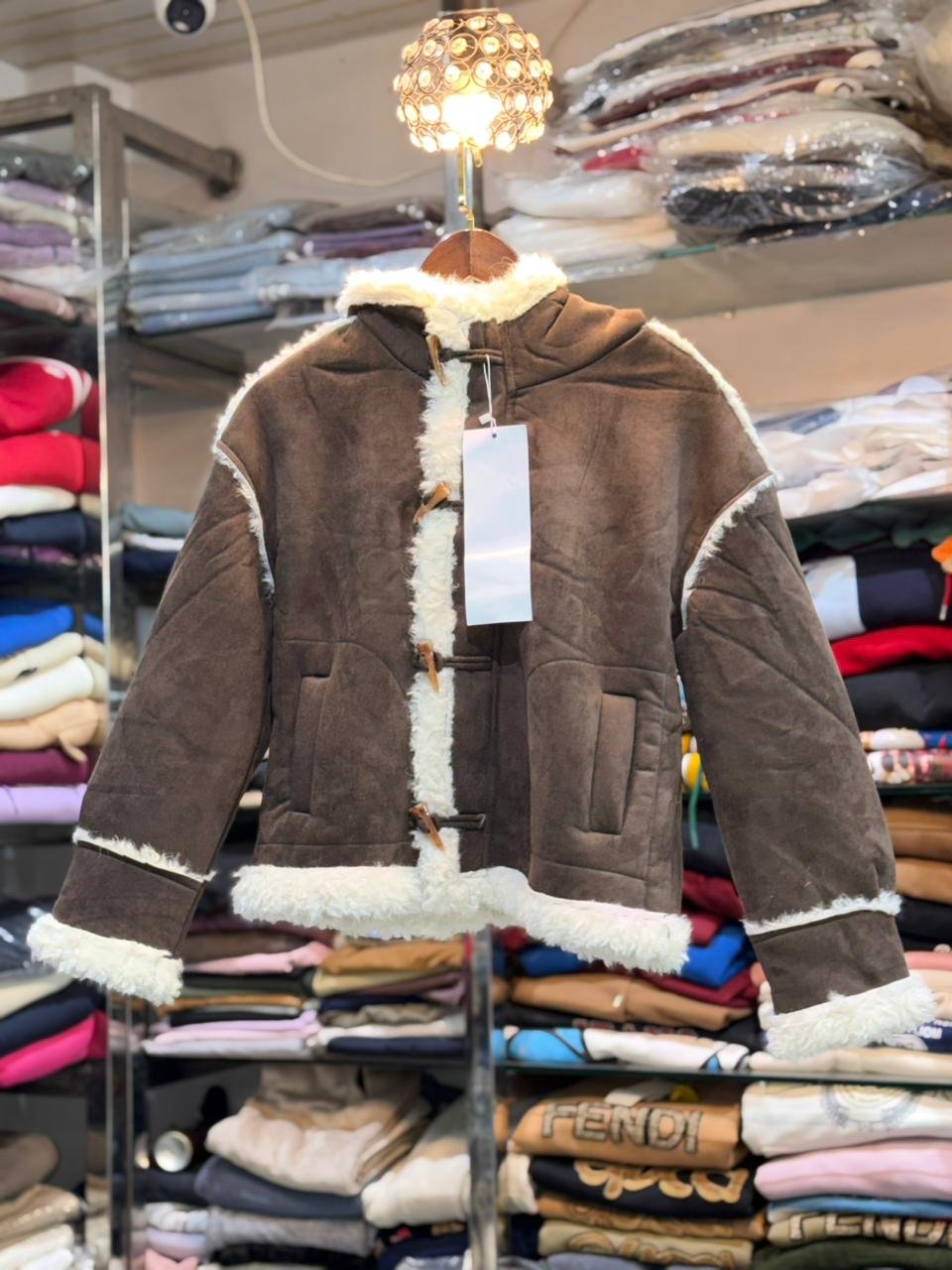 🤎 Korean Winter Jacket – Inside Fleece