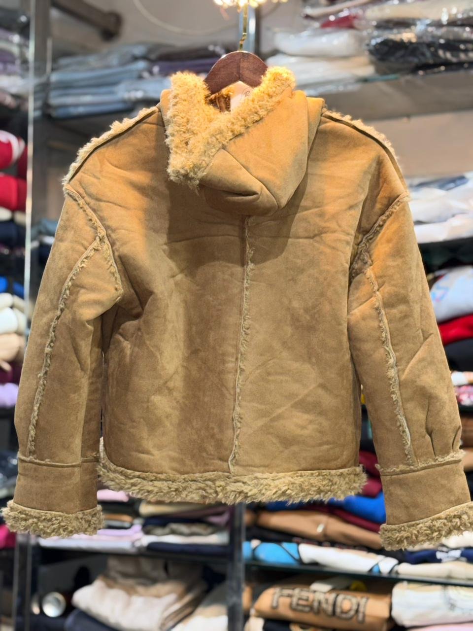 🤎 Korean Winter Jacket – Inside Fleece - Image 6