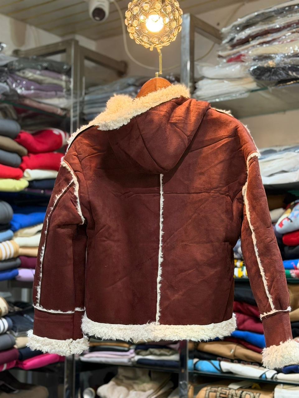 🤎 Korean Winter Jacket – Inside Fleece - Image 4