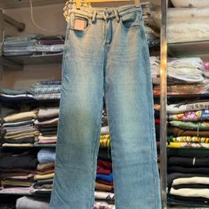 π€ Korean Fleece Inner Pant (Sky Blue, Plain Design)