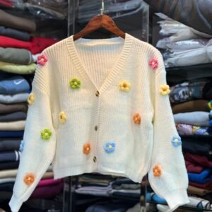 π Korean Bow Knit Cardigan (Design-3)
