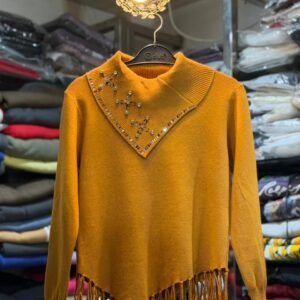 β€οΈ Korean Embellished Fringe Top